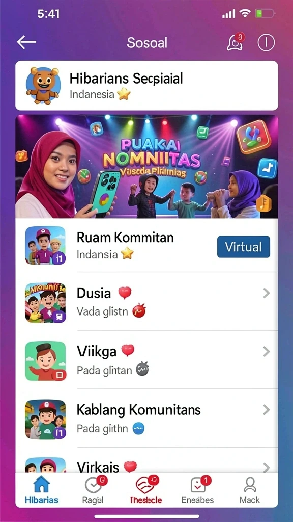 555zk - Fitur interaksi yang memudahkan komunikasi antar pemain.