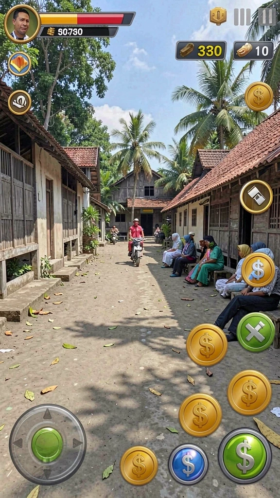 666i - Tampilan grafis yang menawan dan user-friendly.