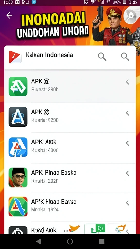 rejekigames - Tampilan antarmuka pengguna yang menarik dan mudah dinavigasi.
